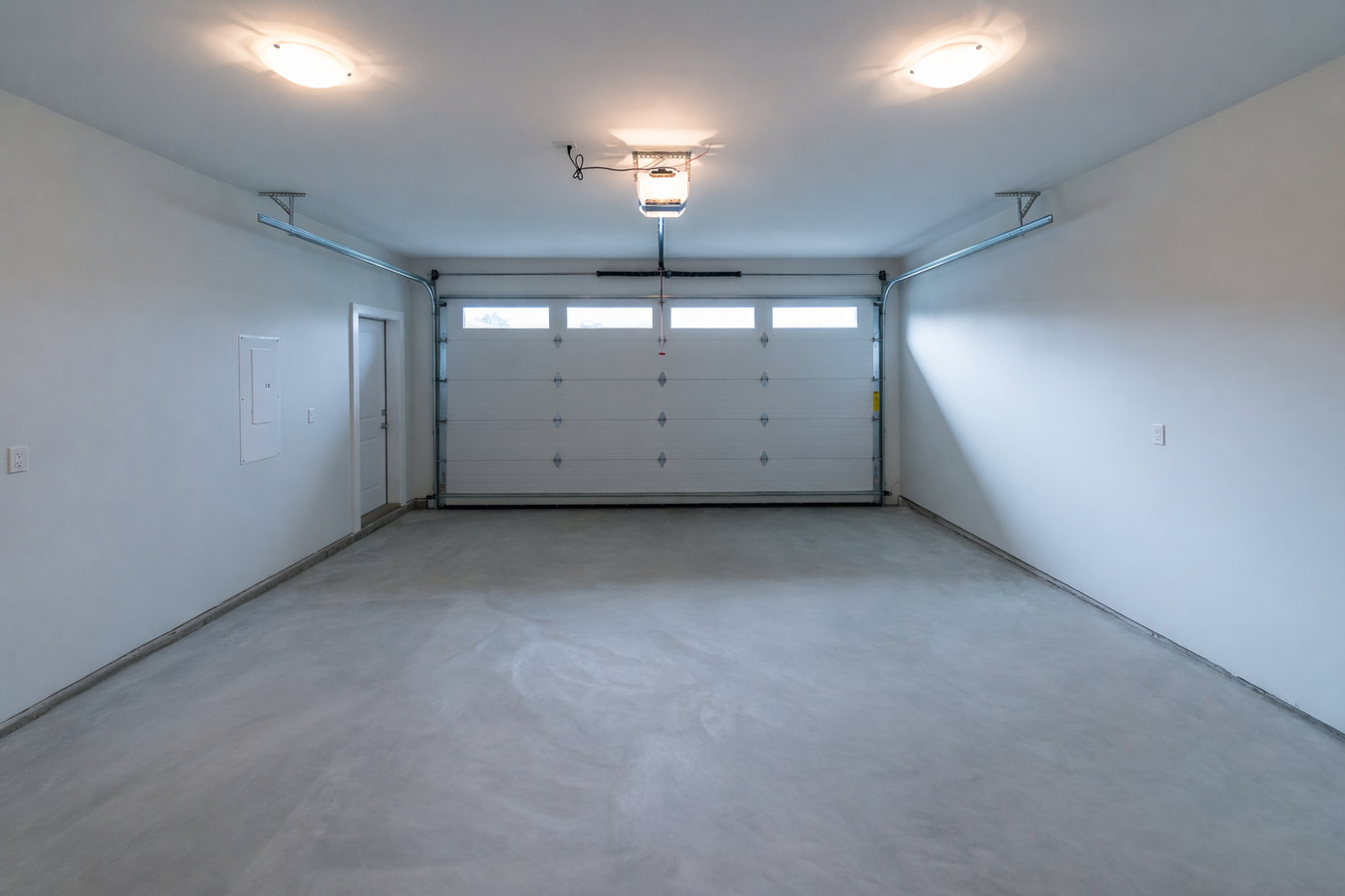 Garage floor concrete